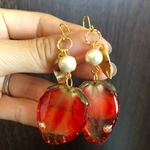いちごピアス[送料無料]