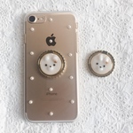 白 うさぎ or くま iPhoneケース 
