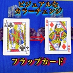 【送料無料・バイシクル】カラーチェンジ最強フラップカード 実演・解説動画付き