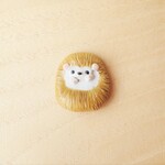 ハリネズミの箸置き（ブラウン）