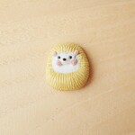 ハリネズミの箸置き（クリーム）