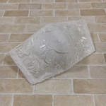 夏仕様♡上品♡ローズ柄♡チュールレース♡ハンドメイド♡ダブルガーゼ♡大人♡女性立体マスク♡布マスク♡冷感♡ひんやりクールマスク♡