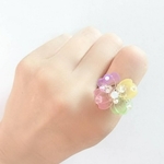 枯れないcloverリング¨̮♡受注生産