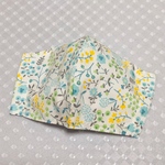 涼しげ＊花柄   立体マスク　女性フリーサイズ