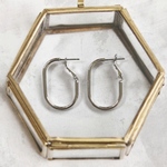 送料無料✴︎アレルギー対応✴︎再販13♡silver U字 フープ ピアス