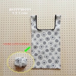 お買い物エコバッグ（綿毛アラカルト)　生成り