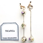 lane flowerイヤリング