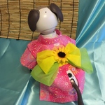 aibo用浴衣(花火)