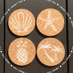 【再再再販】ハワイアンコースター４枚set