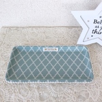 再販④アクセサリートレイ★ モロッカン柄 ミントグリーン