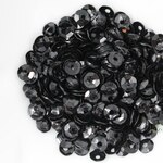 スパンコール 約880枚(約4g) 亀甲 4mm 黒 (SKK040BKSA00)