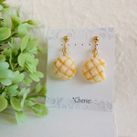 【再再販】メロンパンのピアス