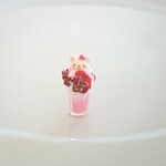 🐻 クマさん ストロベリー チョコ ドリンク🍓  ミニチュア  苺  