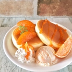 オレンジのパンケーキ【オブジェ】
