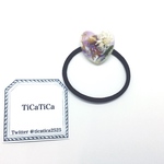 Garden hair rubber (ハート)