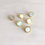 フランス・ヴィンテージボタン2個セット・no.10