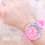 【受注】シリコン♡ジュエルウォッチ by ma lily