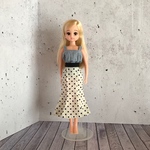 リカちゃんサイズ服＊マーメイドスカート（ドット）