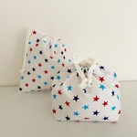 【8181様専用ページ】入園グッズ4点セット☆弁当袋&コップ袋☆白&紺　スター