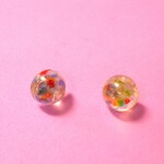 アンダラクリスタル さざれ ステンレス スタッドピアス