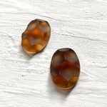 チェコガラスカボションピアス