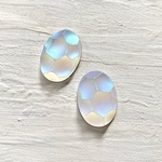 チェコガラスカボションピアス