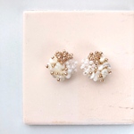 [送料込] bouquet (mother of pearl)ピアス・イヤリング　
