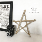 流木インテリア　流木スター　流木　星　スター　ほし　流木オブジェ　バーンスター