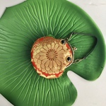 カエル 金襴ミニバック ☆ありがたカエル 菊☆