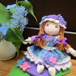 12,5ｃｍドール（雨野☔紫陽花ちゃん）