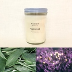 セージ＆ラベンダーの香り★Cleanse クレンズ★アロマソイキャンドル210g