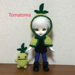 オビツ11服☆マンドラゴラケープ