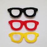 メガネワッペン【３色セット】