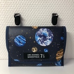 再販☆ラミネート移動ポケット☆宇宙柄