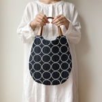 oval bag *⚮* tambourine navy *⚮*