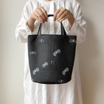丸底バッグ *⚮* choucho charcoal *⚮*