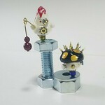 起きあがりこぼしROBO  ダブル♪(土台つき)