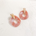 アクリルチェーンピアス　no.7