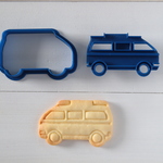 救急車（スタンプ付き）クッキー型・クッキーカッター