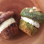 ハーフ・マフィンサンド・抹茶ダブルクッキー