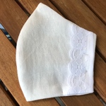 再販‼︎  花レース付き立体インナーマスク　蒸れにくい　ハンドメイド