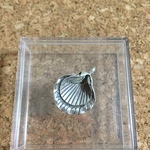 カレンシルバー 花 葉っぱ 23mm チェンマイパーツ カレン族 no.112