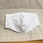 再入荷ポケット付き　レース立体マスク