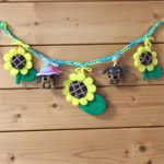 kinki－0101様専用ページダックスひまわり🌻ガーランド