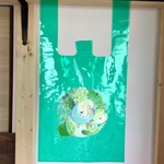 【セキセイインコのグリーンリース】ビニールバッグ