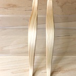 快適に！　木のかんざしストレス緩和に　ヒノキ材