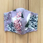 選べる大きさ 立体マスク【アジサイネコ】