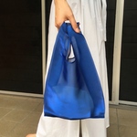 パールブルー、ミニレジバッグエコバッグ