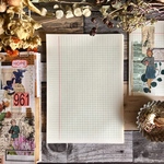 Original-Grid papers*10pcs [pink×green×light green]