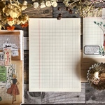 Original-Grid papers*10pcs [pink×black×gray]